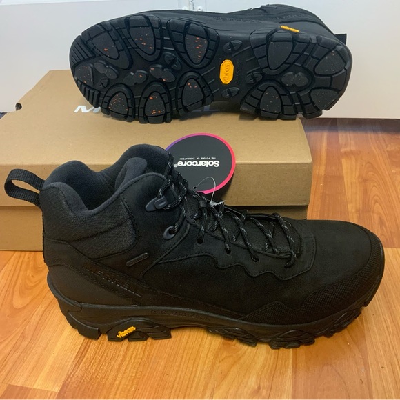 Merrell Coldpack 3 Thermo Mid Waterproof black size 12 new - Picture 2 of 11